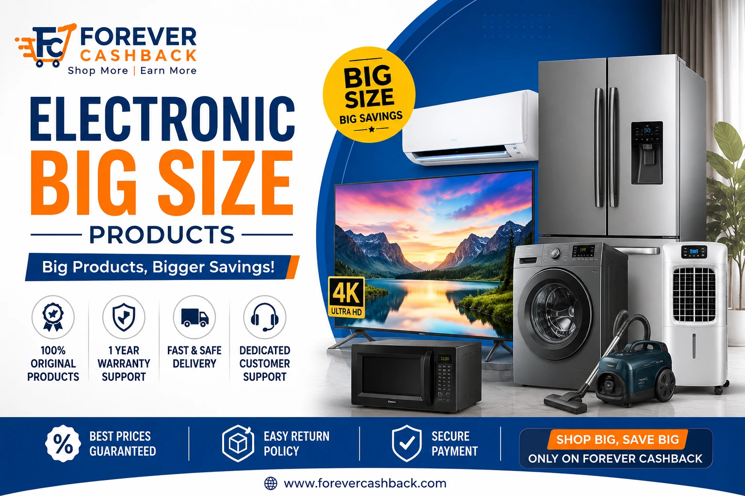 Electronic Big Size Products